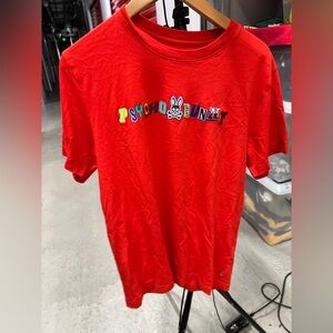 Psycho Bunny Vibrant Red Kids Tee